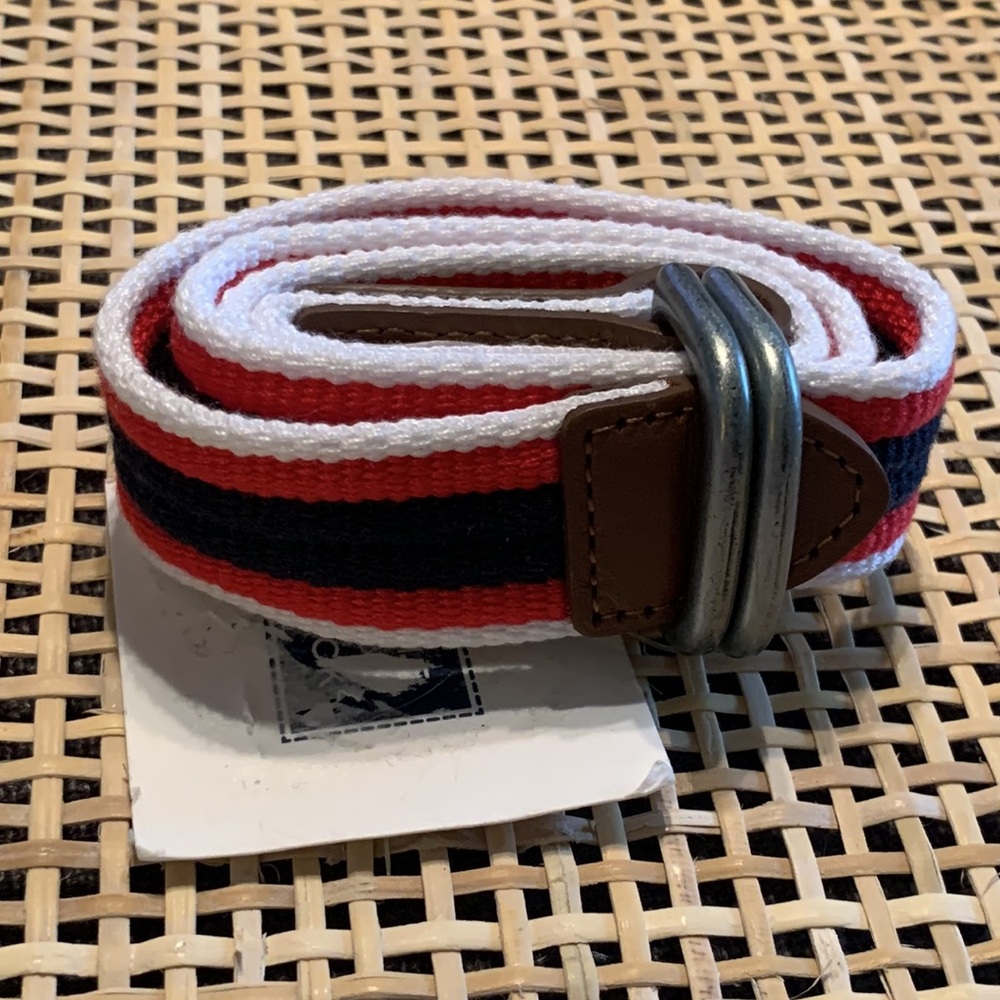 Janie and Jack Toddler Boys Striped Belt